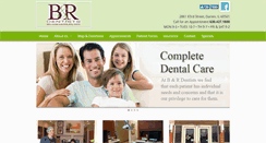 Desktop Screenshot of bandrdentists.com